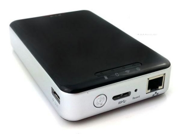 Power Bank with Wifi and Hard Disk Case (4000 mAh)